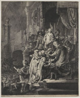 Le Christ devant Pilate 1636