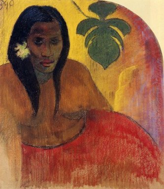 tahitian kvinna 1894