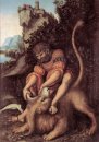 Samson S Fight With The Lion 1525