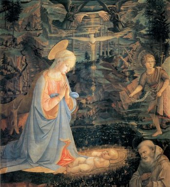 A adoração do Menino Jesus 1465
