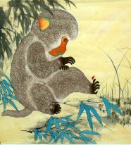 Monkey - Peinture chinoise