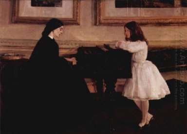 В The Piano 1859