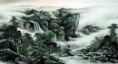 Montagne et de l'eau - peinture chinoise