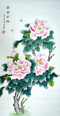 Peony - Pintura Chinesa