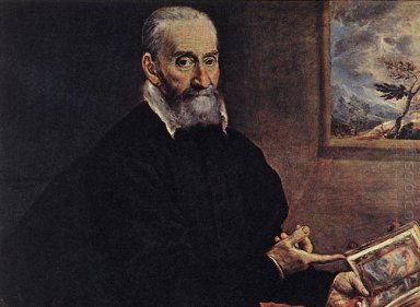 Portret van Giulio Clovio 1572