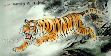 Tiger - Chinesische Malerei