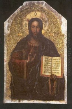 Icon of the Savior from the Maniava Hermitage iconostasis1698
