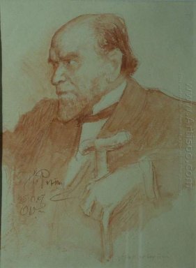 Portret van Academician Een F Koni 1915