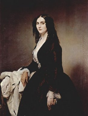 Portret van Matilde Juva Branca 1851