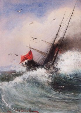 a morte do navio no mar 1862