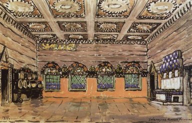 Réfectoire de The House Of Ivan Khovansky 1910