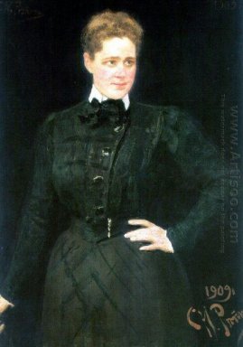 Retrato do condessa Sophia Vladimirovna Panina 1909