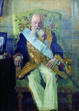 Retrato de D M Solsky 1908