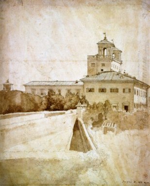 Uitzicht van de Villa Medici