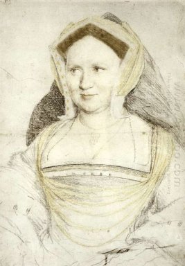 Portret van Lady Mary Guildford 1527