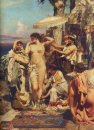 PhrynȦ , bij Poseidonia in Eleusis (detail)