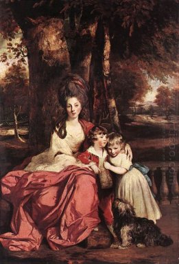 Señora Delm y sus niños 1780