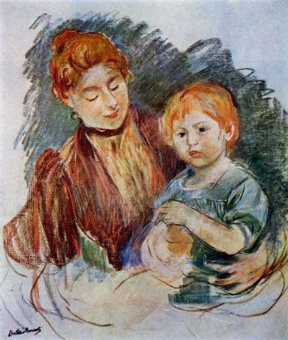 Mujer y niño