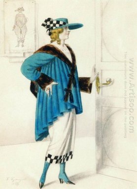Ontwerpen van Vrouwelijke Kostuum 1923