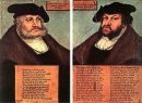 Retratos de Juan I y Frederick Iii Los sabios electores de Sax