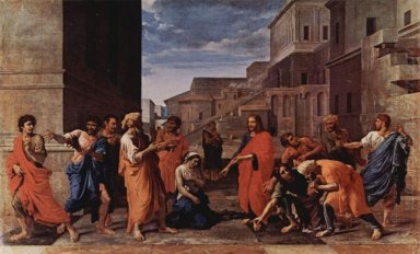 Kristus och adulteressen 1653