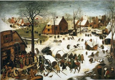Recensement à Bethlehem 1566