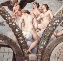 Cupid y las Tres Gracias 1517