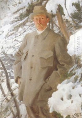 Il pittore Bruno Liljefors