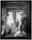 Het Clarence White Familie dans le Maine