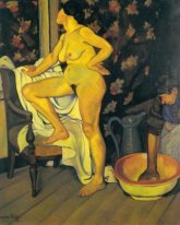 Femme A La Toilette 1913