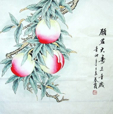 Peach - Chinesische Malerei