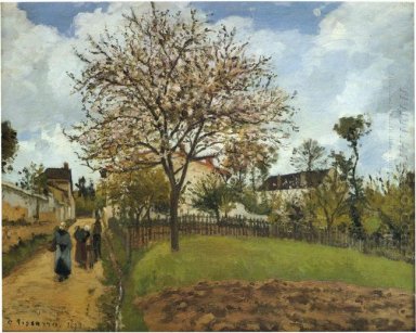 paisagem em Louveciennes 1870