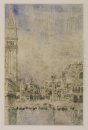The Piazzetta and the Old Campanile, Venice