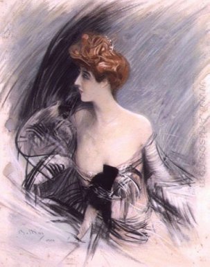 Portret van Sarah Bernhardt 1