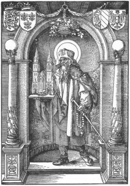 St Sebald dans la niche 1520