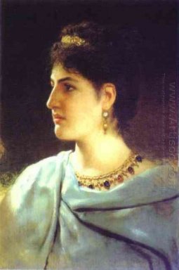 Portrait d\'une femme romaine