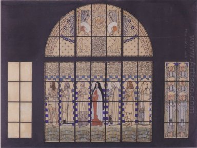 Église Am Steinhof Design For The East Side de Windows 1905