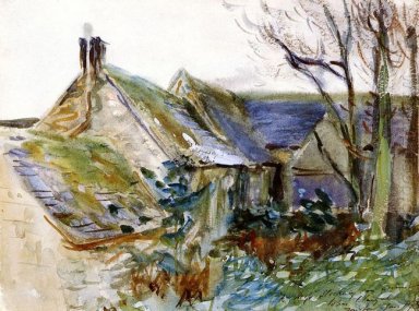 Cottage à Fairford Gloucestershire 1892