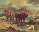 Der Marokkaner und sein Pferd 1857