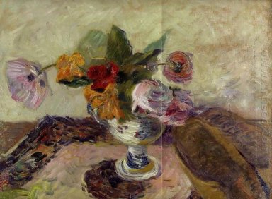 jarrón de flores 1886