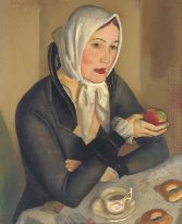 Femme à la pomme