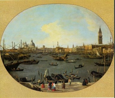 Venedig aus der San Giorgio Maggiore angesehen