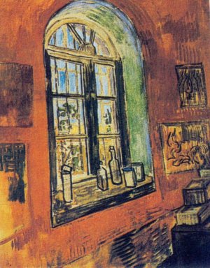 Window Of Vincent S Studio At The Asylum 1889