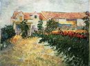 House With Sunflowers 1887