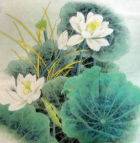 Lotus - peinture chinoise