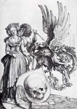 escudo de armas con un cráneo 1503