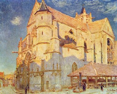 église de Moret 1893