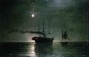 Navires dans le silence de la nuit 1888