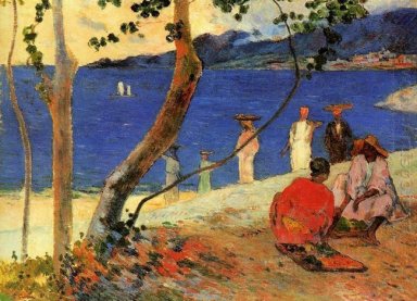 un bord de mer 1887