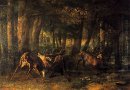 Primavera Stags Fighting 1861